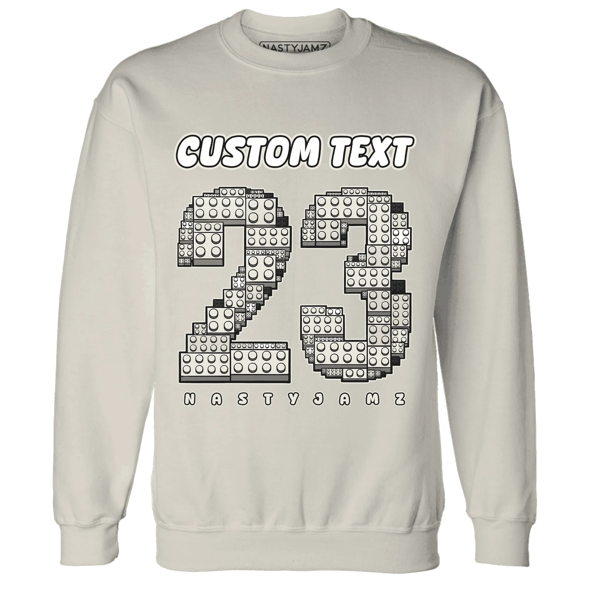 SE-Sail-5s-Sweatshirt-Match-Number-23-Lego