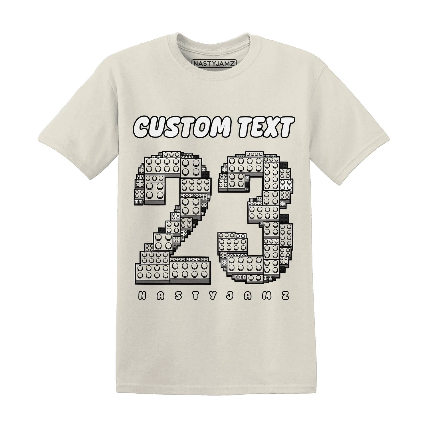 SE-Sail-5s-T-Shirt-Match-Number-23-Lego