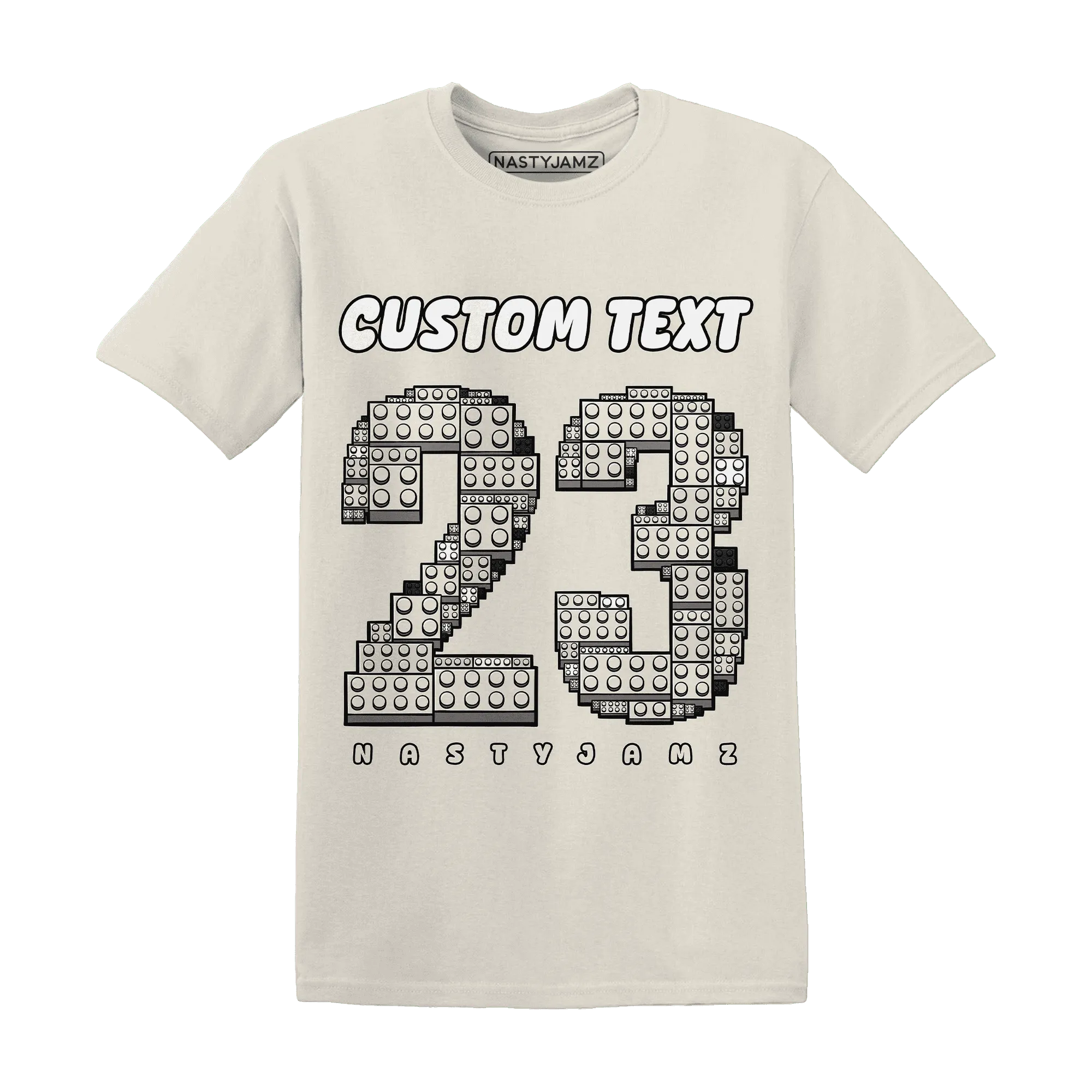 SE-Sail-5s-T-Shirt-Match-Number-23-Lego