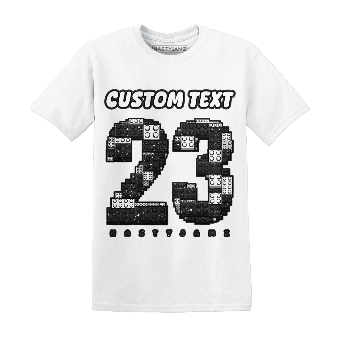Reverse-Oreo-6s-T-Shirt-Match-Number-23-Lego