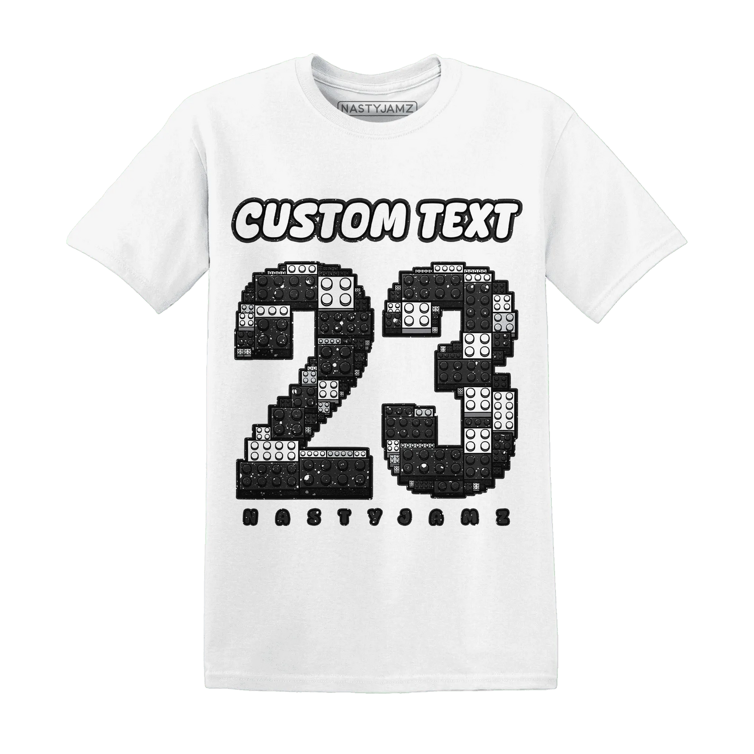 Reverse-Oreo-6s-T-Shirt-Match-Number-23-Lego