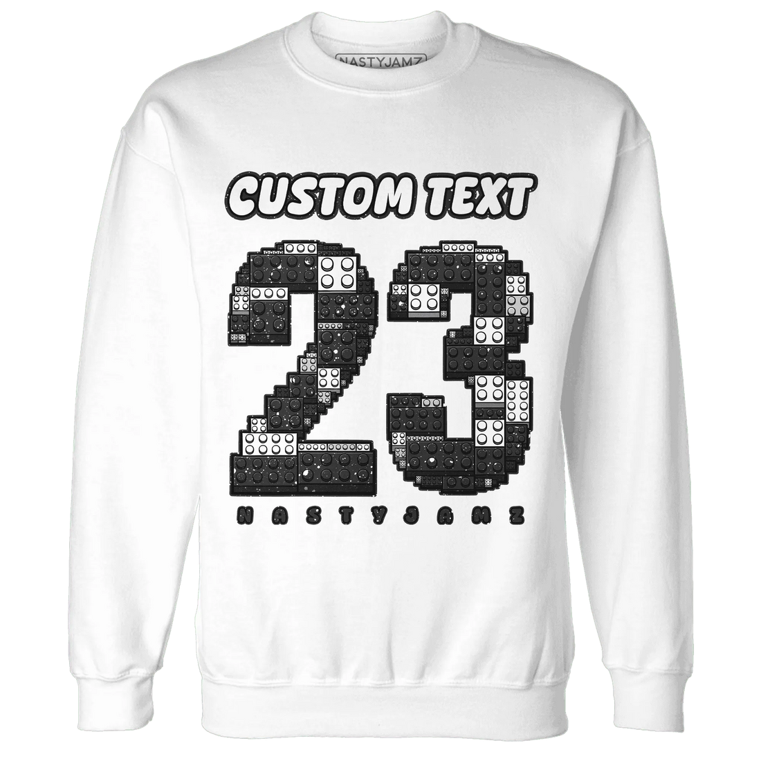 Reverse-Oreo-6s-Sweatshirt-Match-Number-23-Lego