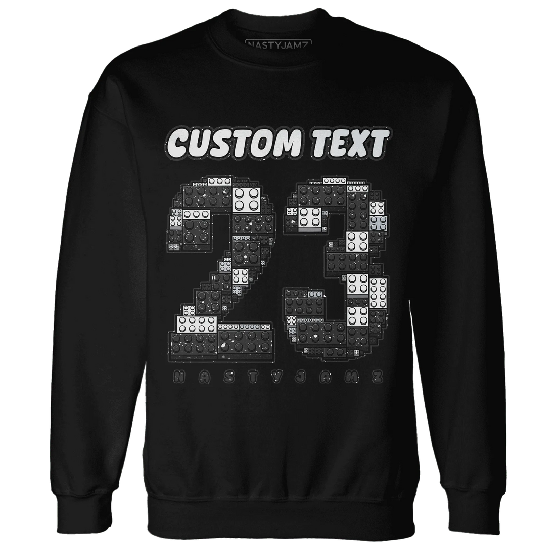 Reverse-Oreo-6s-Sweatshirt-Match-Number-23-Lego