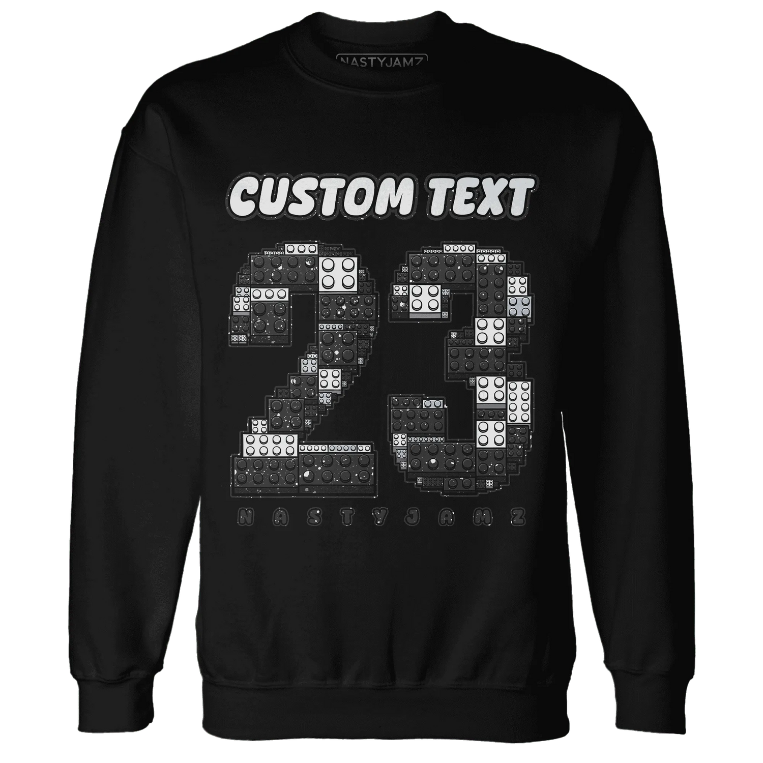 Reverse-Oreo-6s-Sweatshirt-Match-Number-23-Lego