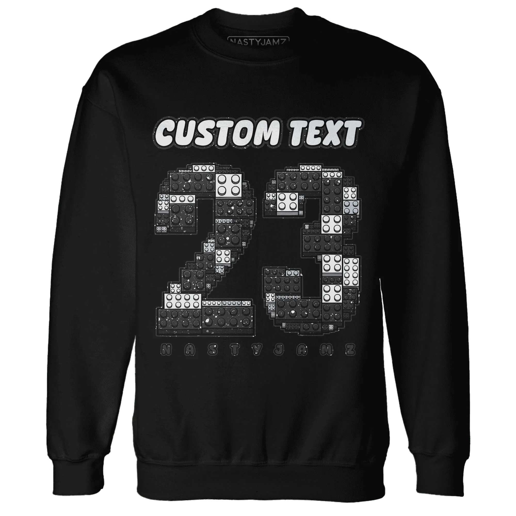 Reverse-Oreo-6s-Sweatshirt-Match-Number-23-Lego