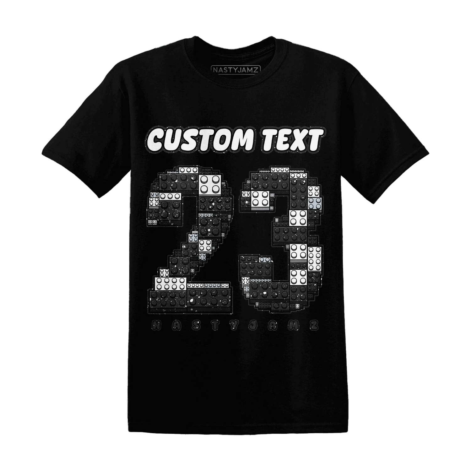 Reverse-Oreo-6s-T-Shirt-Match-Number-23-Lego