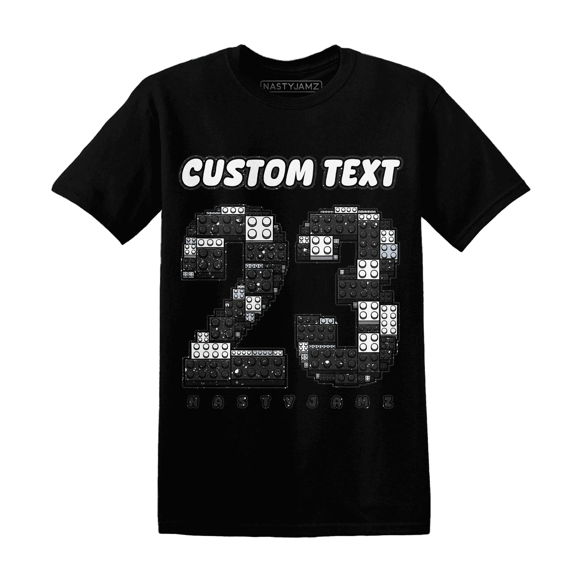 Reverse-Oreo-6s-T-Shirt-Match-Number-23-Lego