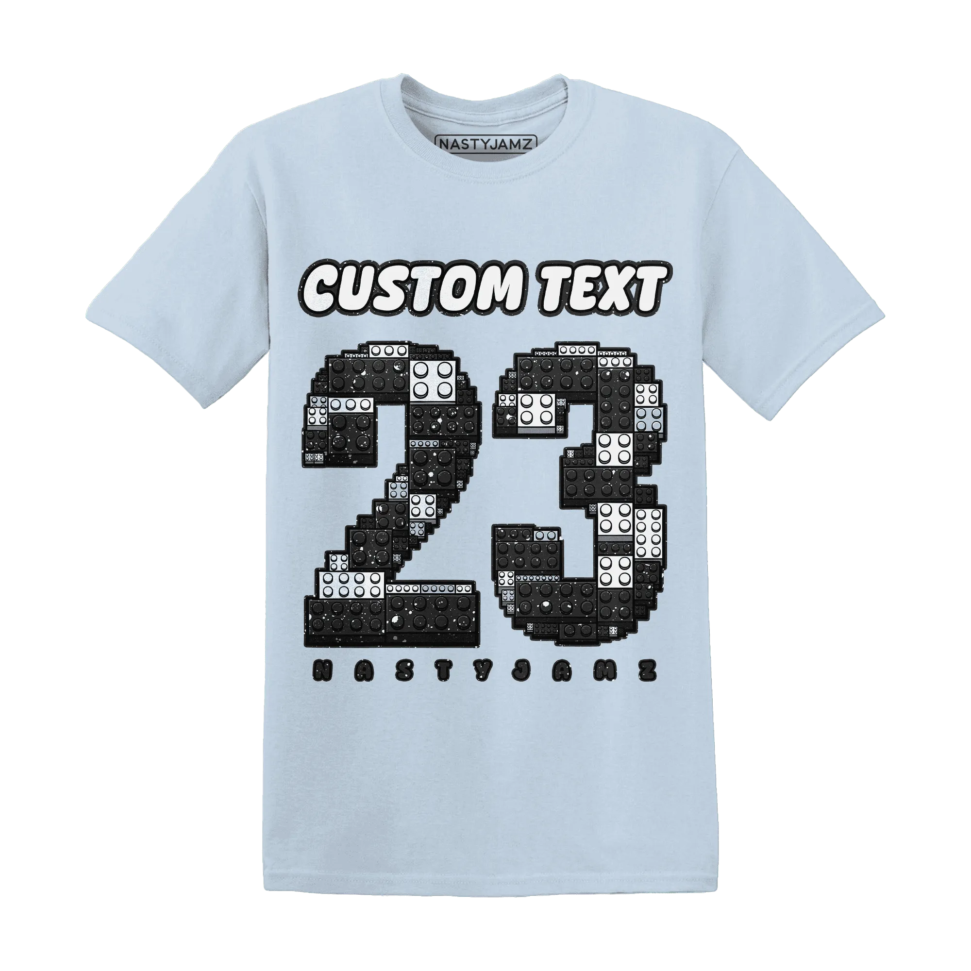 Reverse-Oreo-6s-T-Shirt-Match-Number-23-Lego