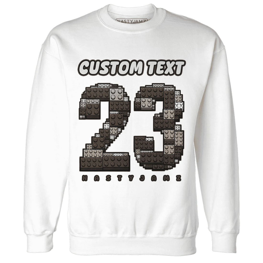 Dunk-Low-Baroque-Brown-Sweatshirt-Match-Number-23-Lego