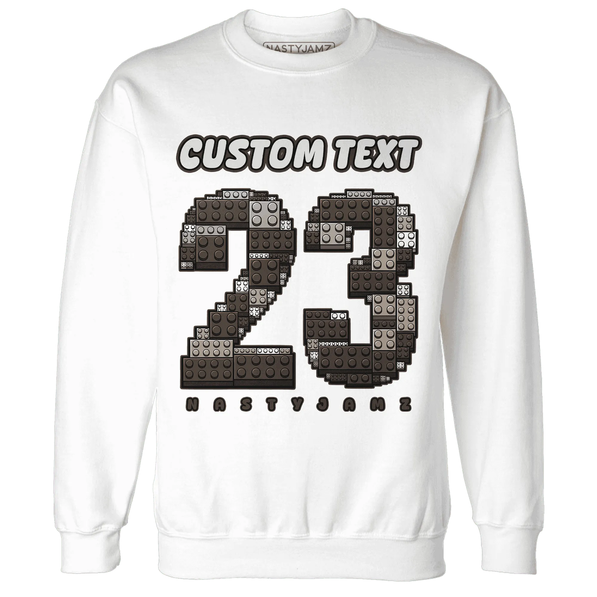 Dunk-Low-Baroque-Brown-Sweatshirt-Match-Number-23-Lego