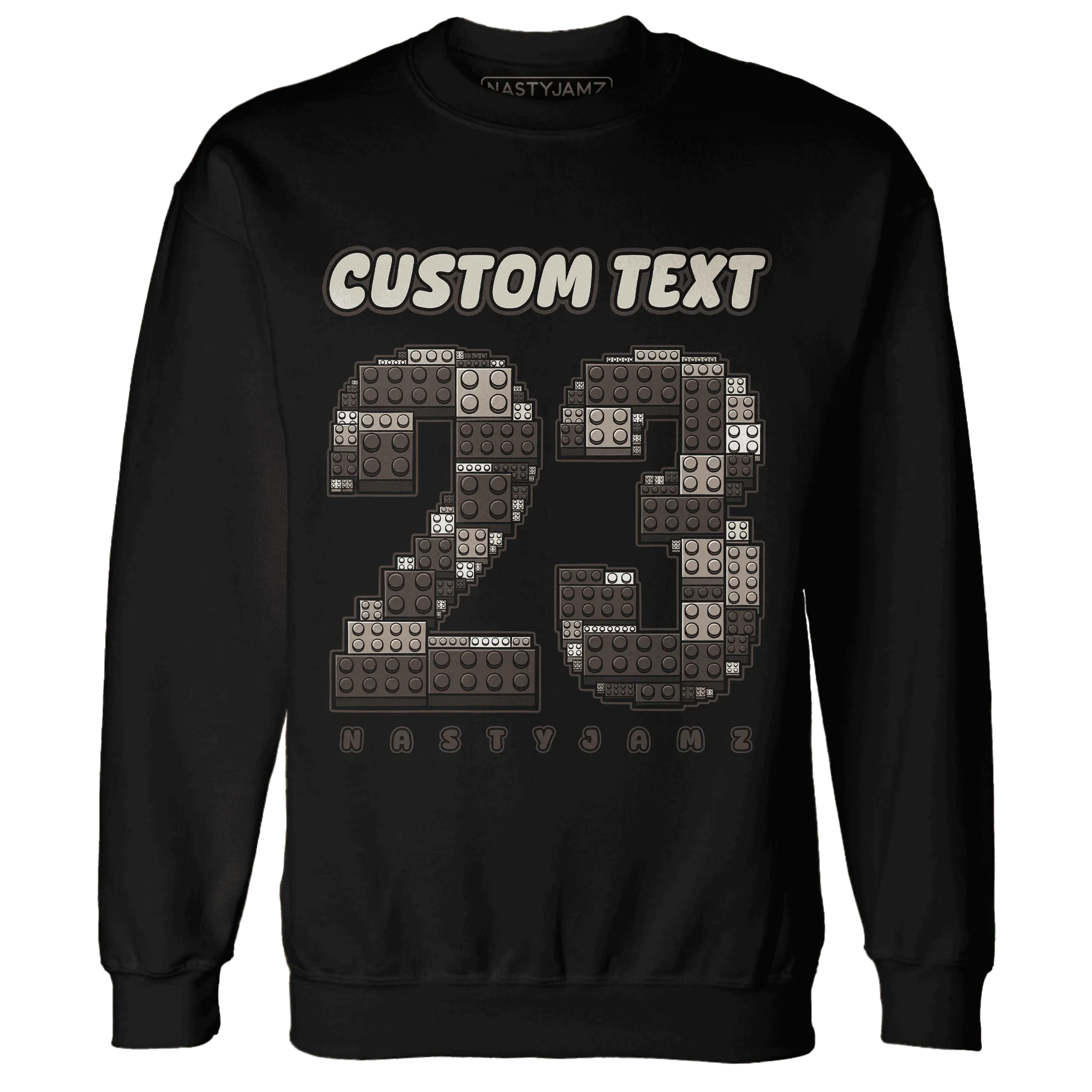 Dunk-Low-Baroque-Brown-Sweatshirt-Match-Number-23-Lego