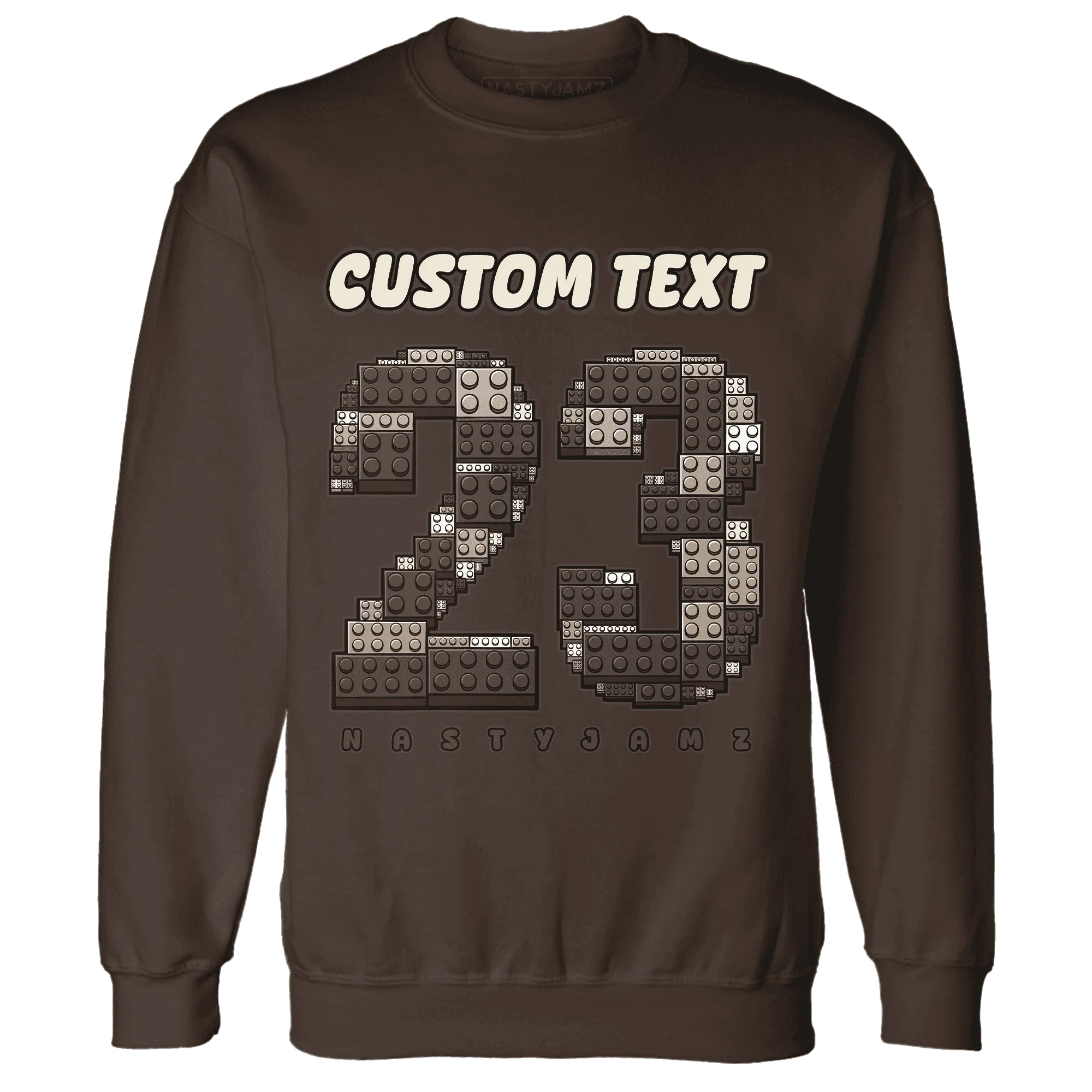 Dunk-Low-Baroque-Brown-Sweatshirt-Match-Number-23-Lego