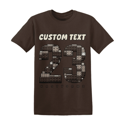 Dunk-Low-Baroque-Brown-T-Shirt-Match-Number-23-Lego