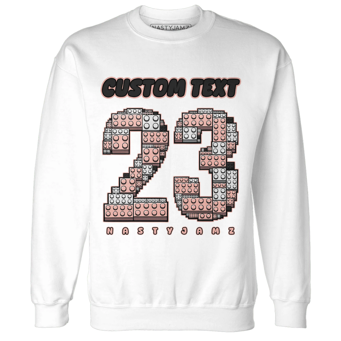 Dunk-Low-Glacier-Blue-Arctic-Orange-NastyJamz-Sweatshirt-Match-Number-23-Lego
