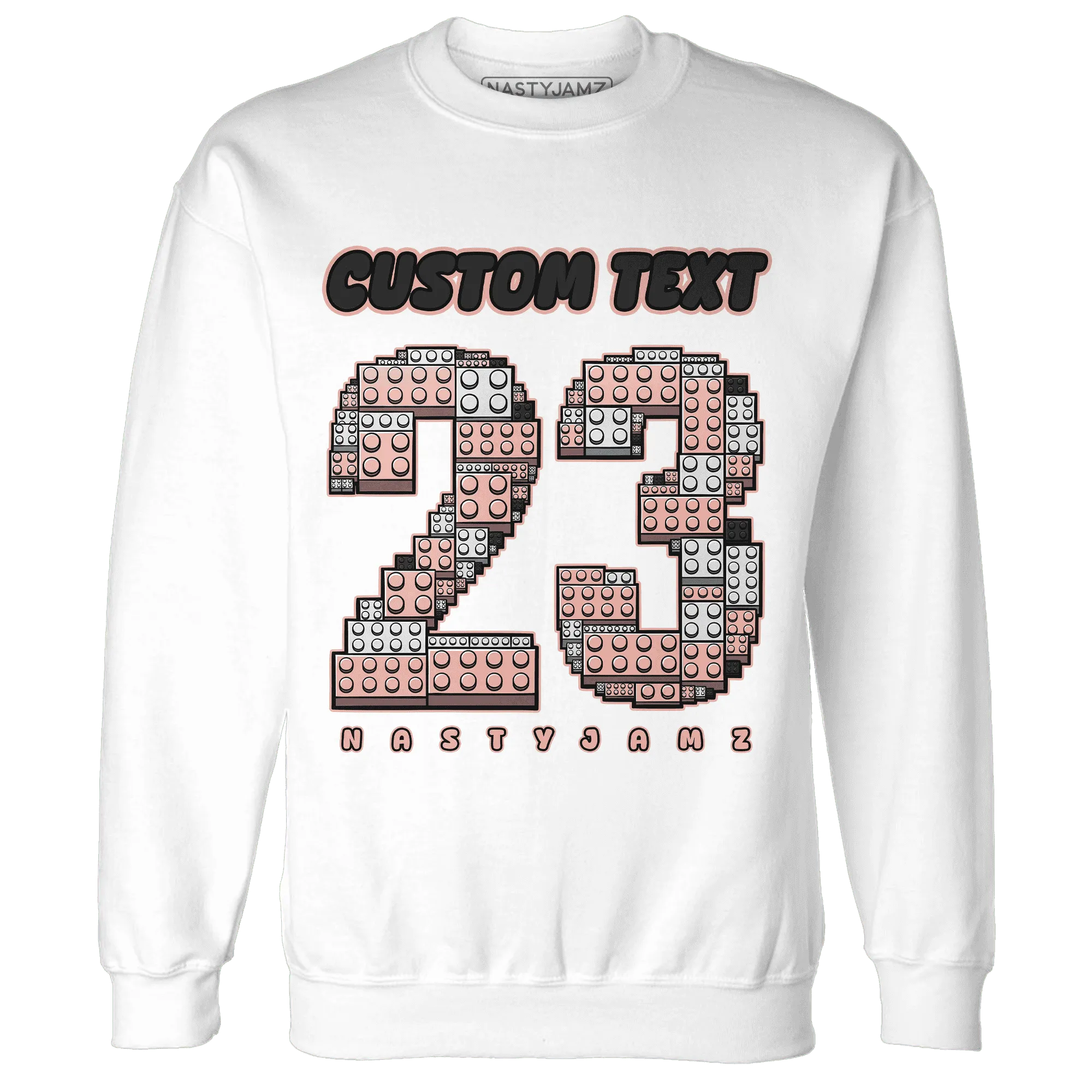 Dunk-Low-Glacier-Blue-Arctic-Orange-NastyJamz-Sweatshirt-Match-Number-23-Lego