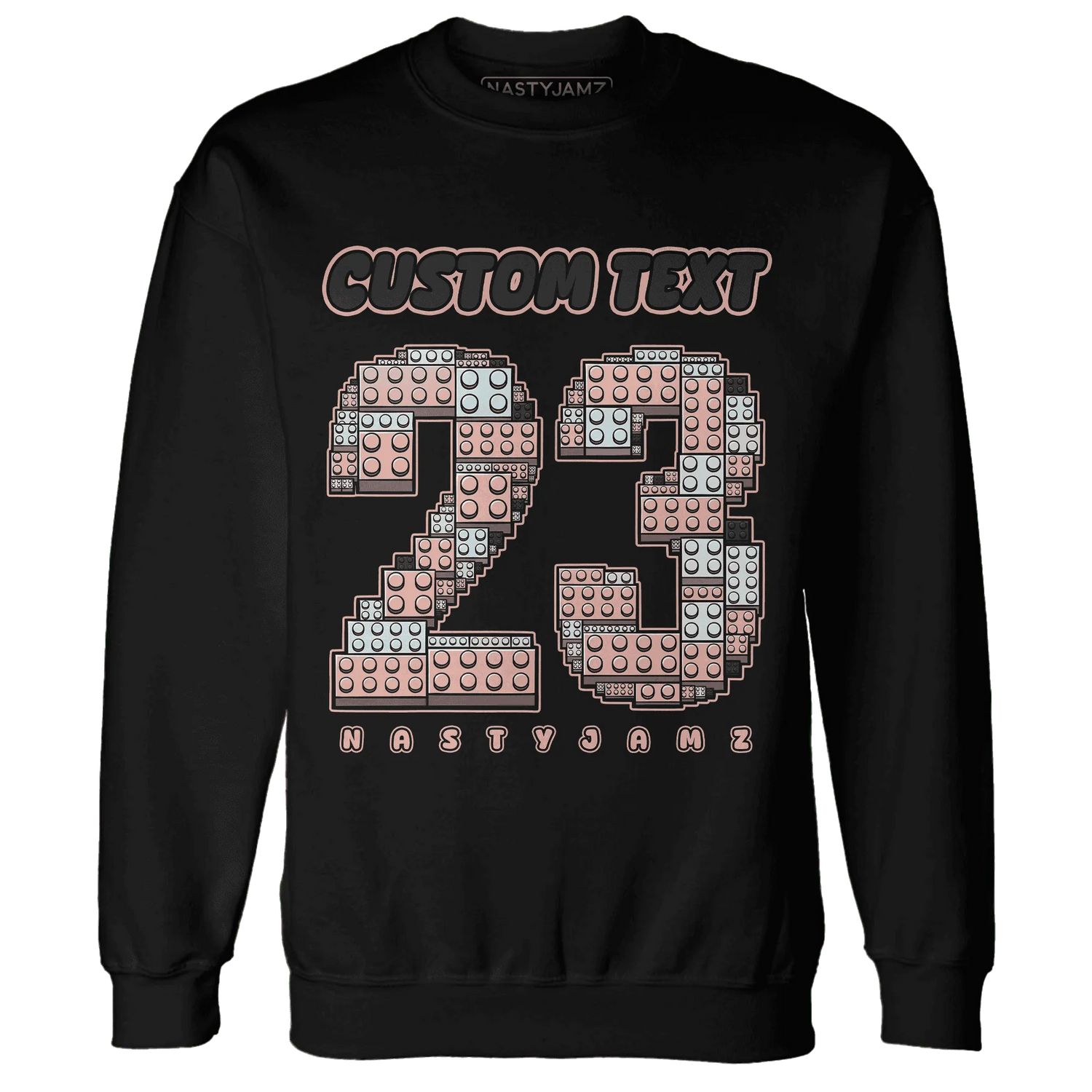Dunk-Low-Glacier-Blue-Arctic-Orange-NastyJamz-Sweatshirt-Match-Number-23-Lego