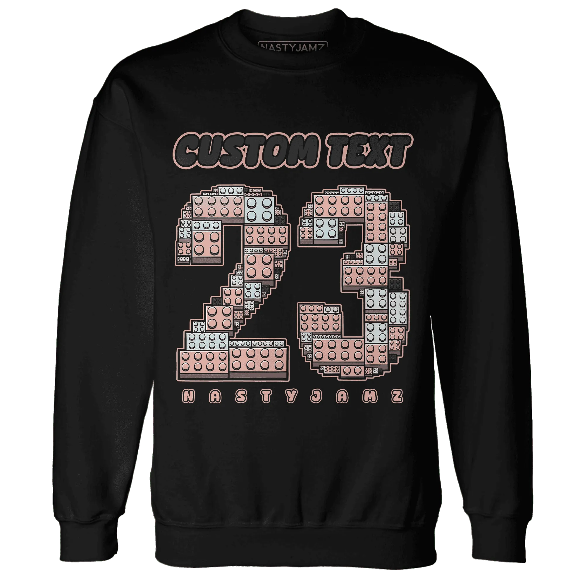 Dunk-Low-Glacier-Blue-Arctic-Orange-NastyJamz-Sweatshirt-Match-Number-23-Lego