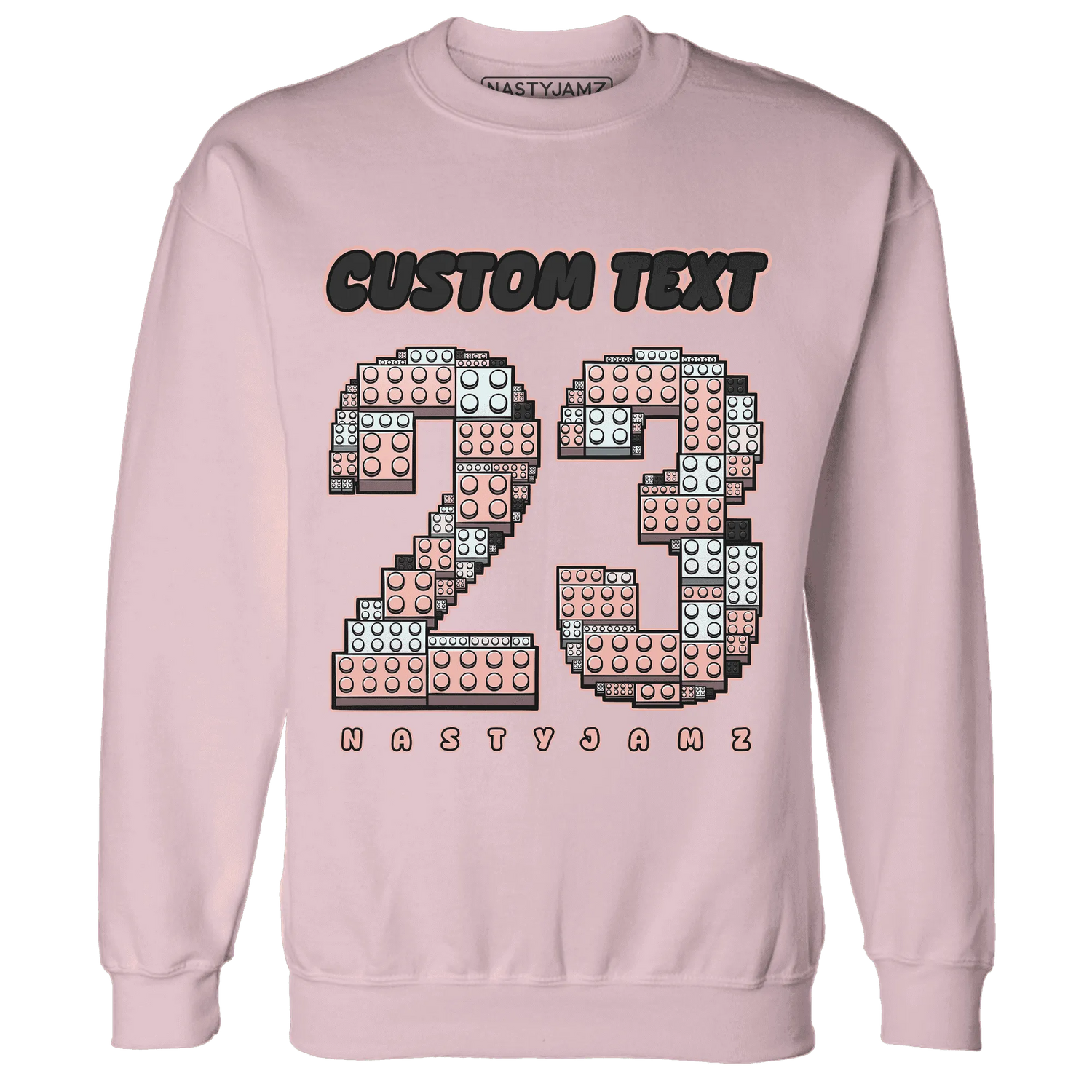 Dunk-Low-Glacier-Blue-Arctic-Orange-NastyJamz-Sweatshirt-Match-Number-23-Lego