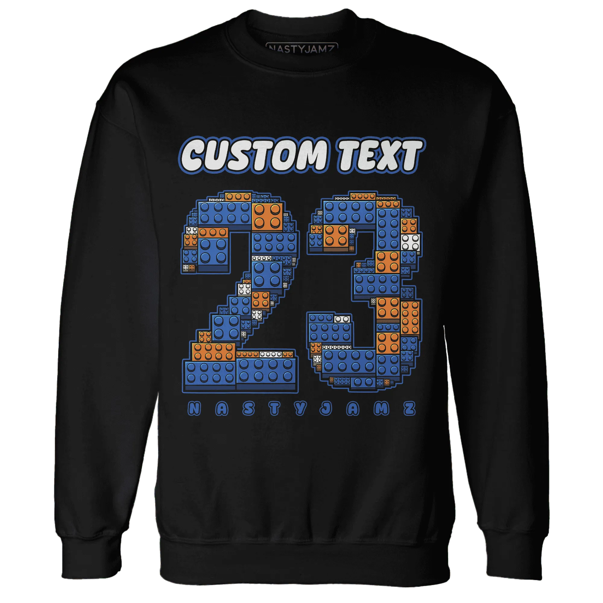 Dunk-Low-Knicks-Sweatshirt-Match-Number-23-Lego