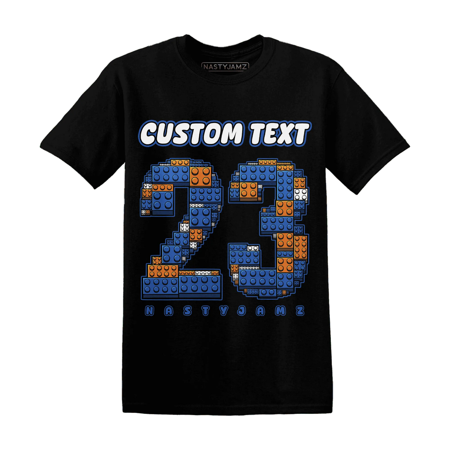 Dunk-Low-Knicks-T-Shirt-Match-Number-23-Lego