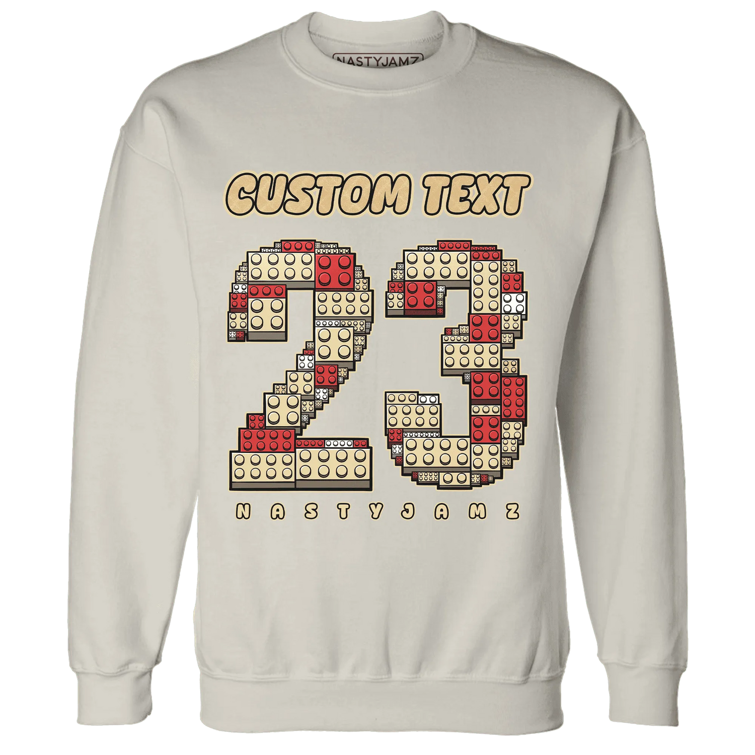 Dunk-Strawberry-Waffle-NastyJamz-Sweatshirt-Match-Number-23-Lego