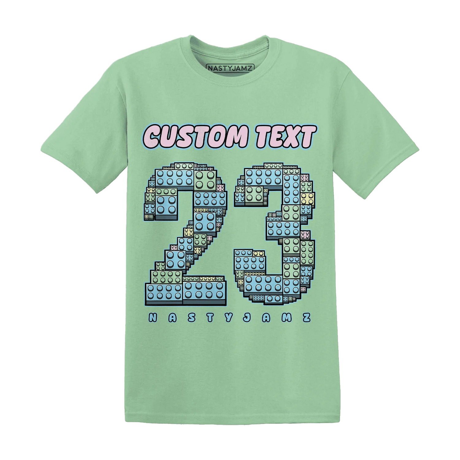 Dunk-Verdy-Visty-NastyJamz-T-Shirt-Match-Number-23-Lego