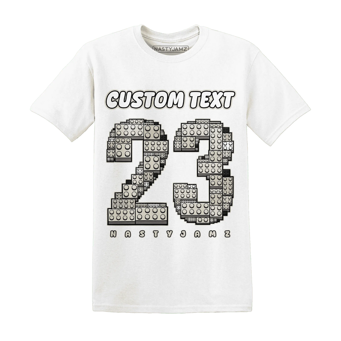 Gratitude-11s-T-Shirt-Match-Number-23-Lego