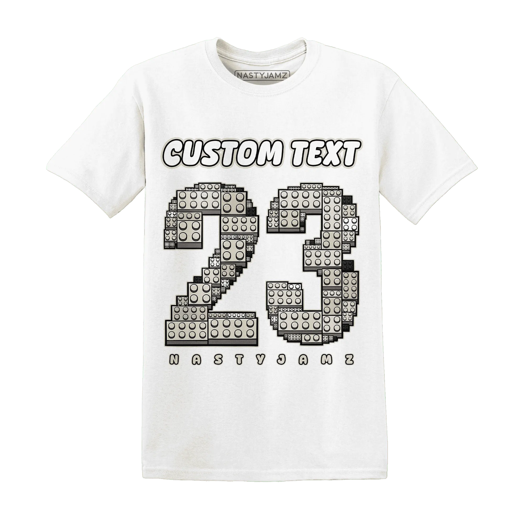 Gratitude-11s-T-Shirt-Match-Number-23-Lego