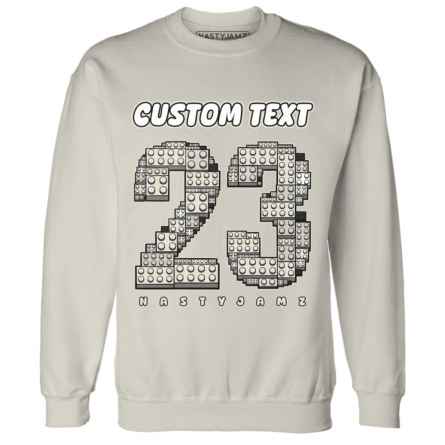 Gratitude-11s-Sweatshirt-Match-Number-23-Lego