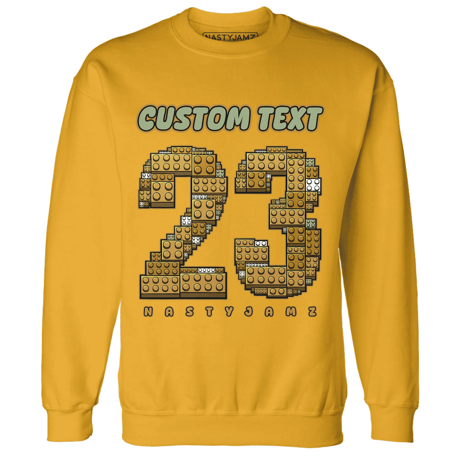 Wheat-13s-Sweatshirt-Match-Number-23-Lego