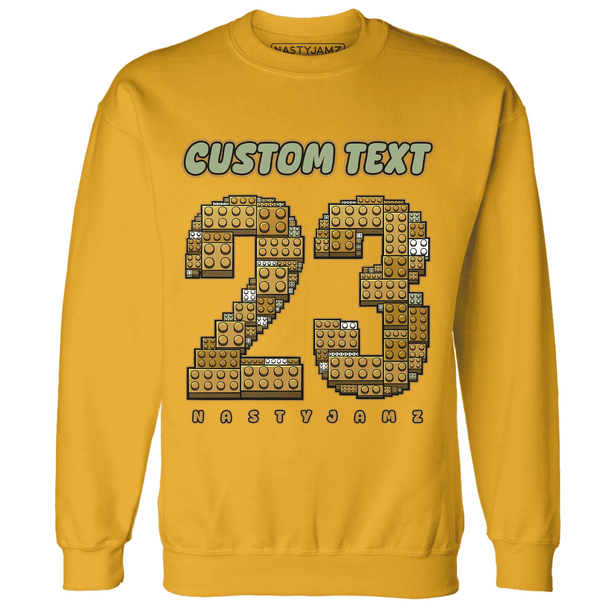 Wheat-13s-Sweatshirt-Match-Number-23-Lego