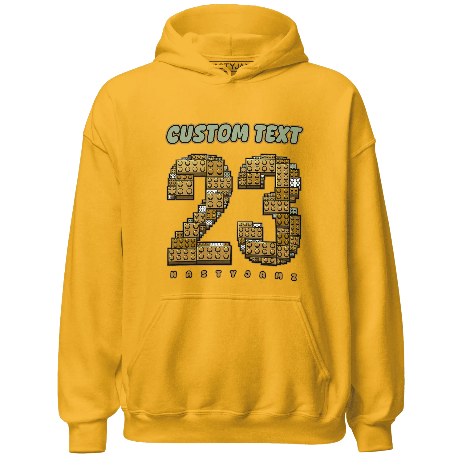 Wheat-13s-Hoodie-Match-Number-23-Lego