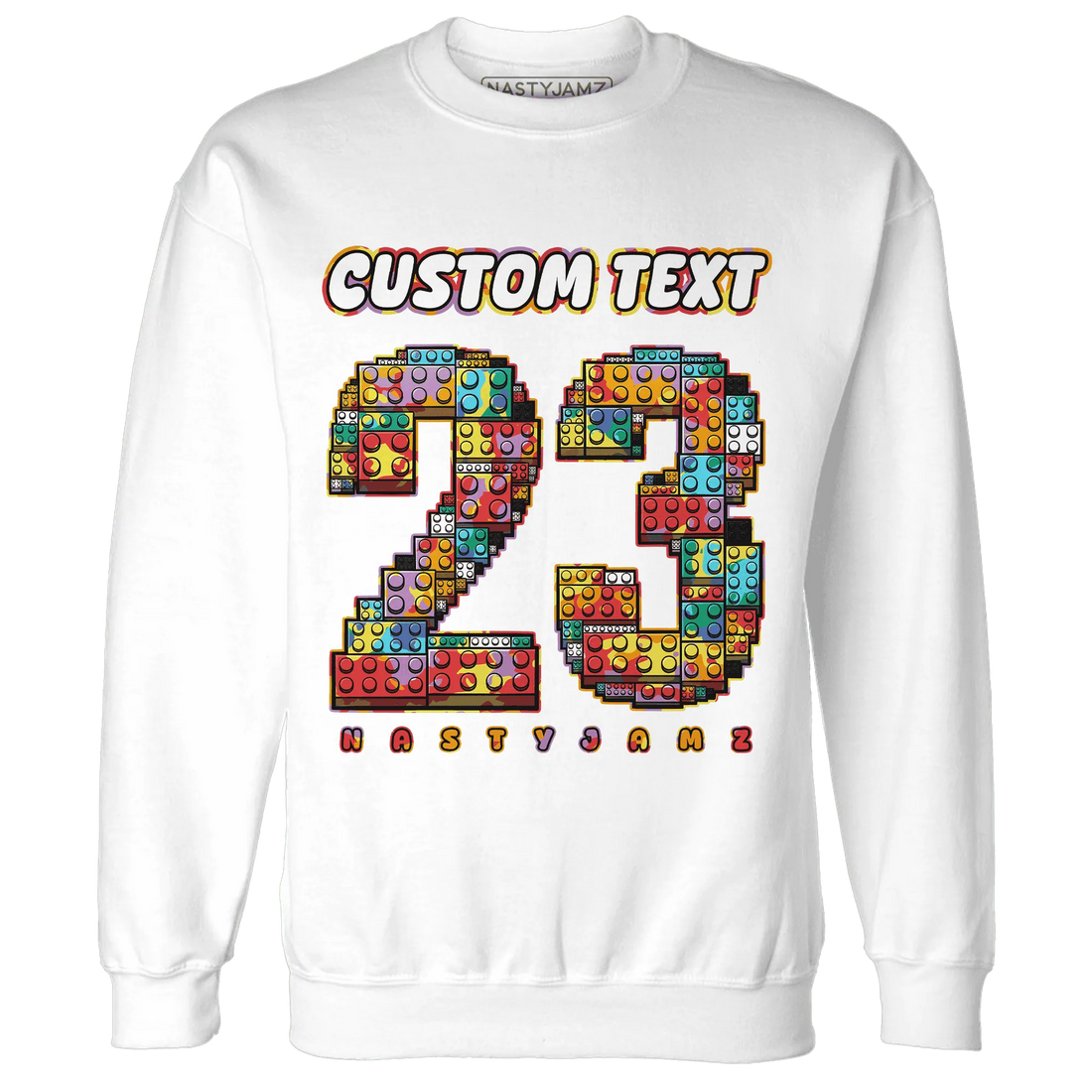Mid-GS-Six-Championships-1s-Sweatshirt-Match-Number-23-Lego