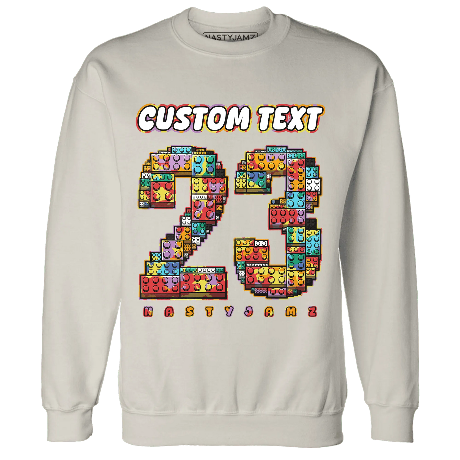 Mid-GS-Six-Championships-1s-Sweatshirt-Match-Number-23-Lego