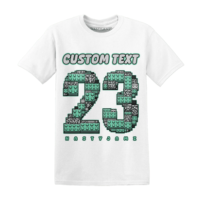 Green-Glow-3s-T-Shirt-Match-Number-23-Lego