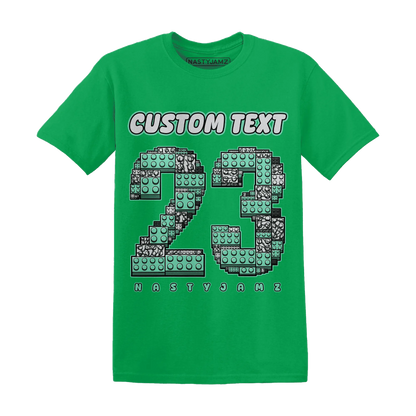 Green-Glow-3s-T-Shirt-Match-Number-23-Lego