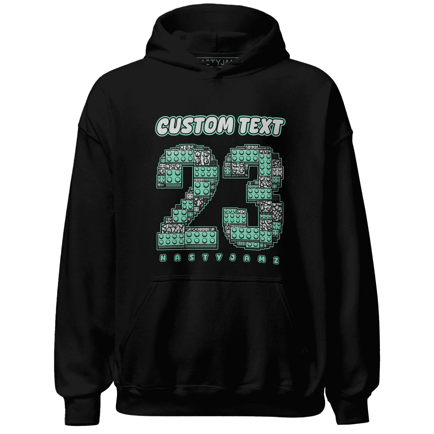 Green-Glow-3s-Hoodie-Match-Number-23-Lego