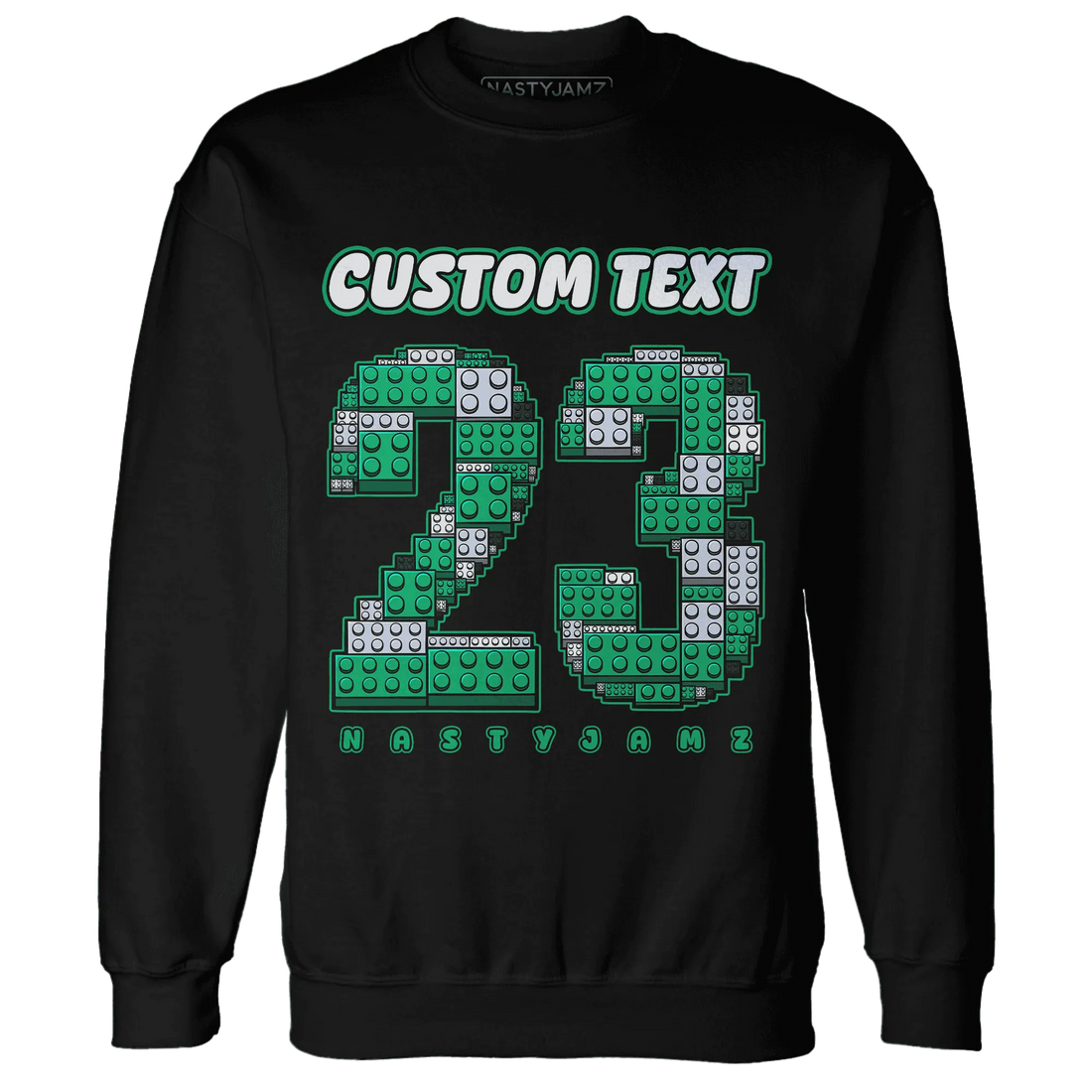 Lucky-Green-5s-Sweatshirt-Match-Number-23-Lego