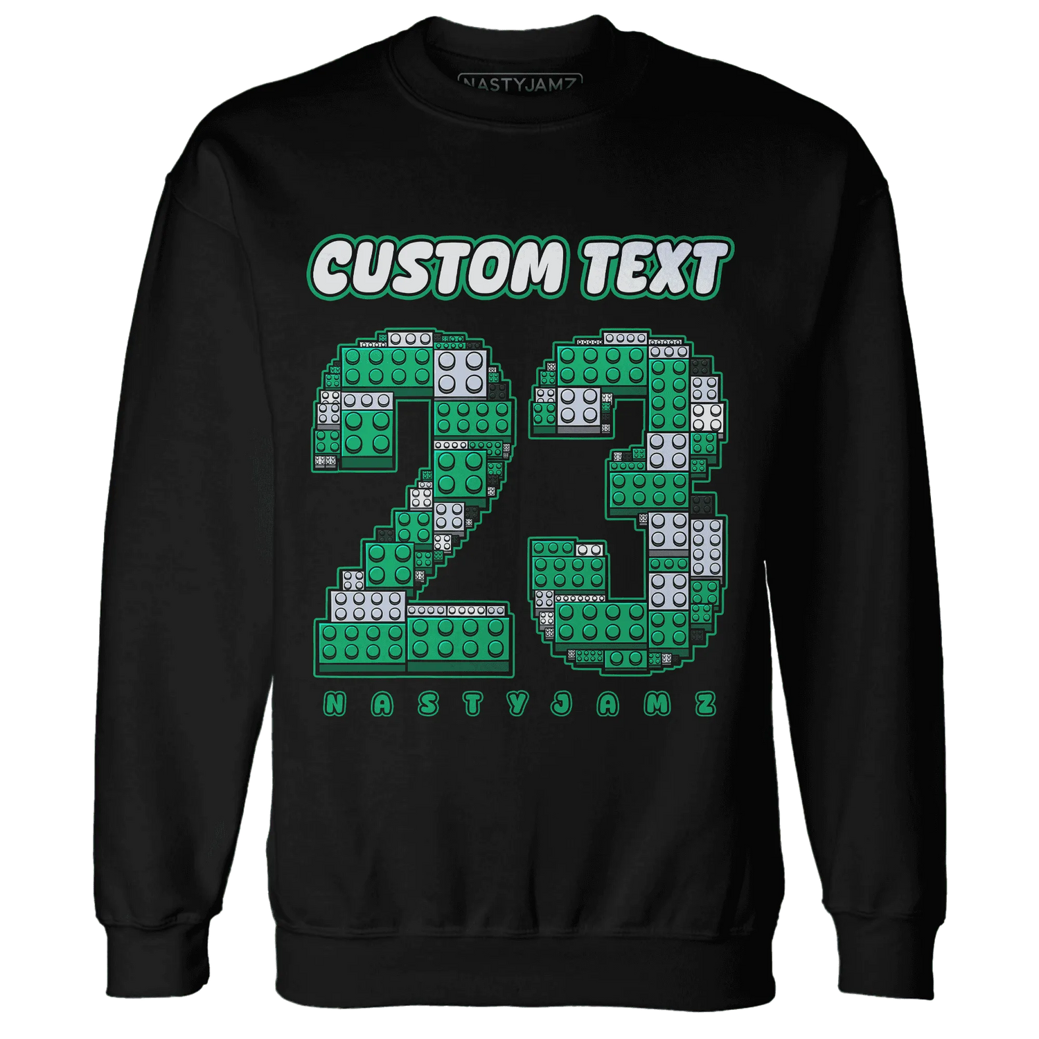 Lucky-Green-5s-Sweatshirt-Match-Number-23-Lego