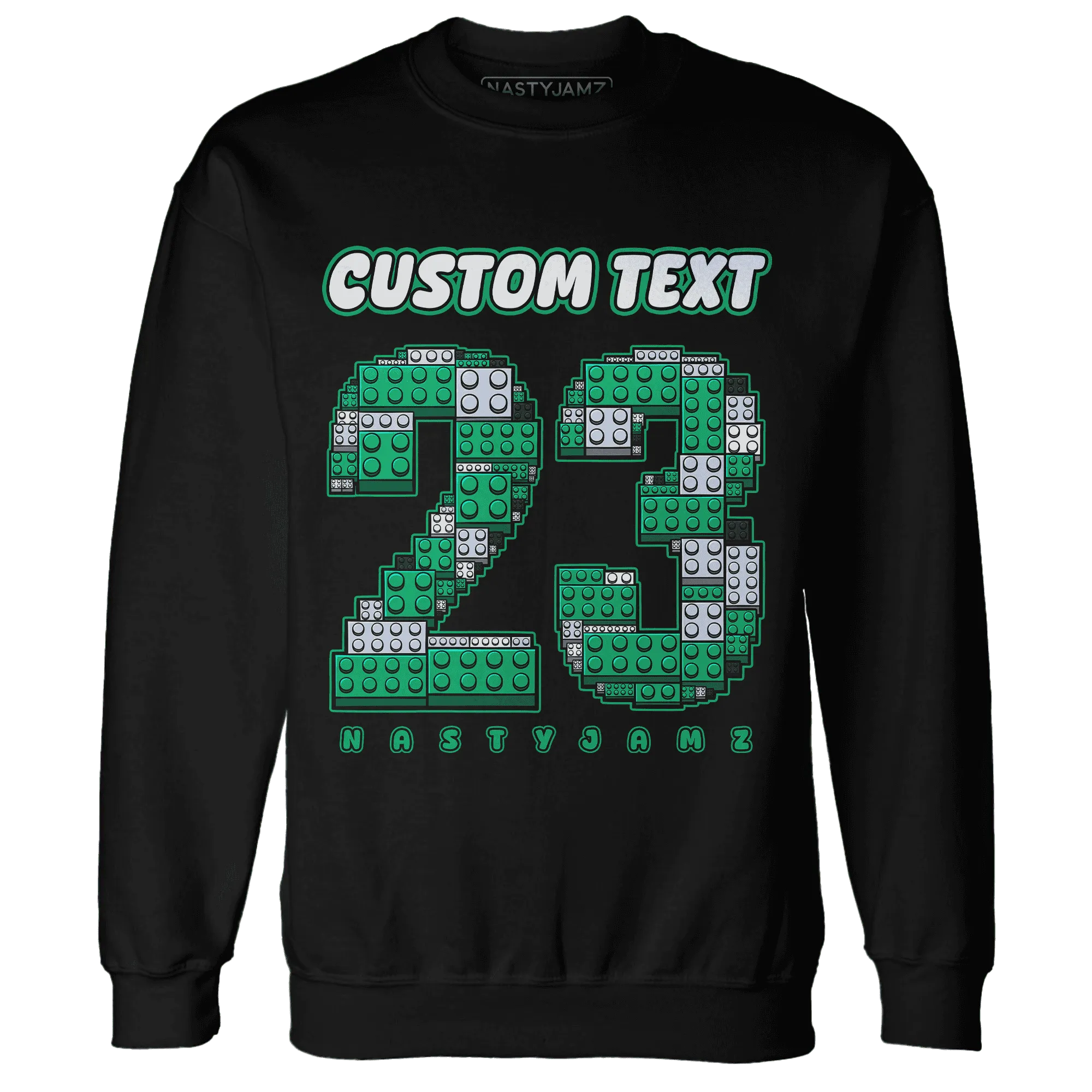 Lucky-Green-5s-Sweatshirt-Match-Number-23-Lego