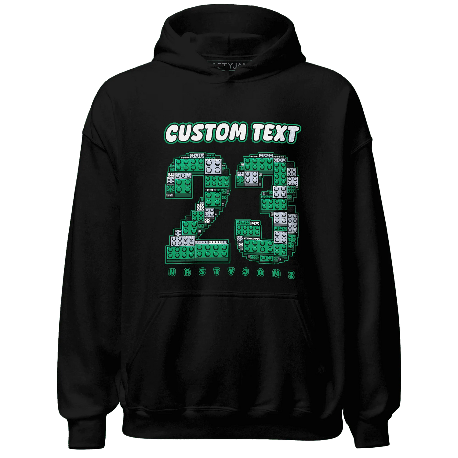 Lucky-Green-5s-Hoodie-Match-Number-23-Lego