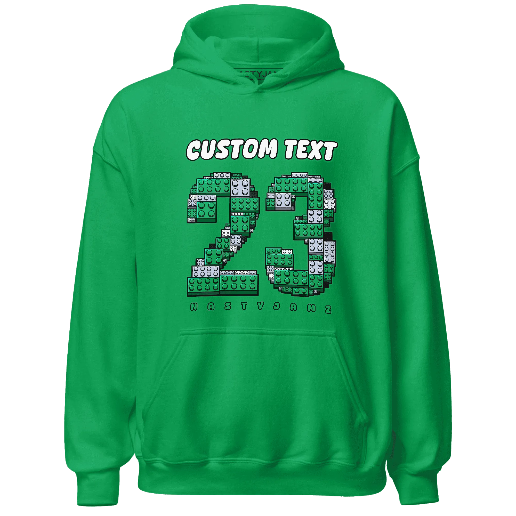 Lucky-Green-5s-Hoodie-Match-Number-23-Lego