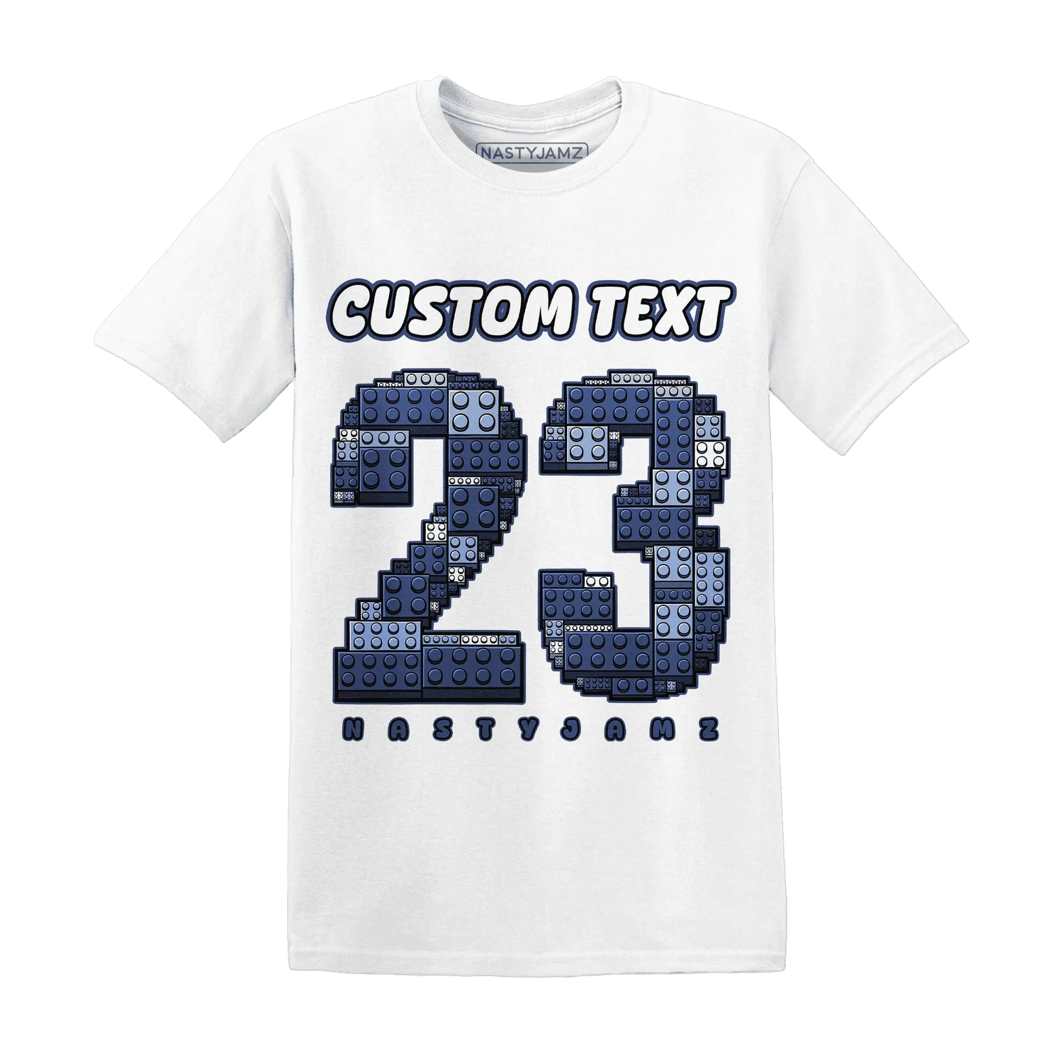 Midnight-Navy-5s-T-Shirt-Match-Number-23-Lego