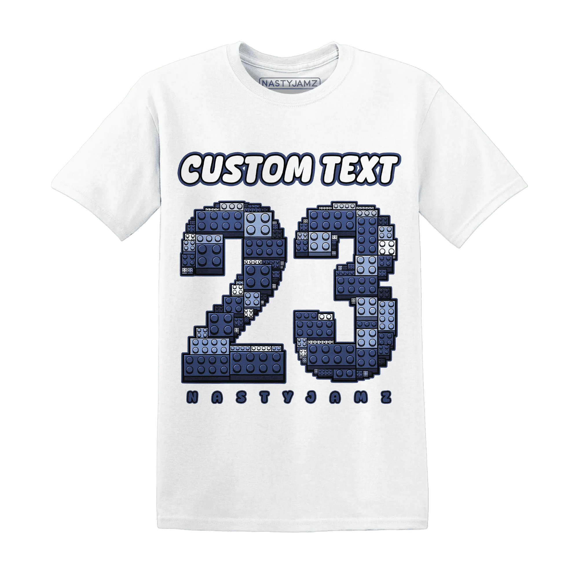 Midnight-Navy-5s-T-Shirt-Match-Number-23-Lego