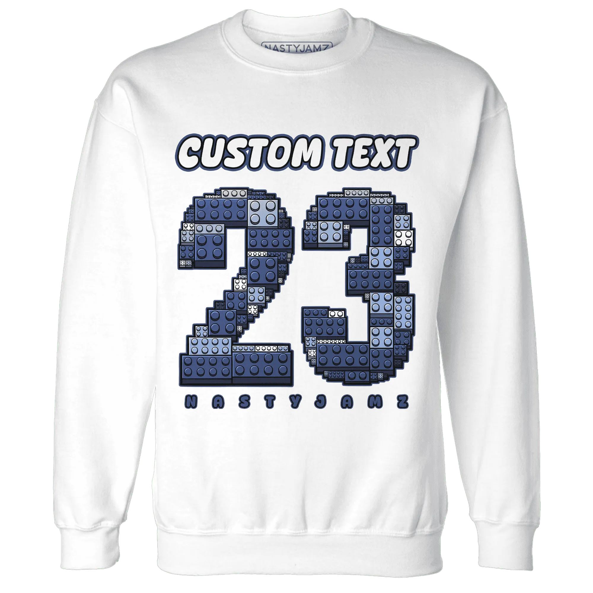 Midnight-Navy-5s-Sweatshirt-Match-Number-23-Lego