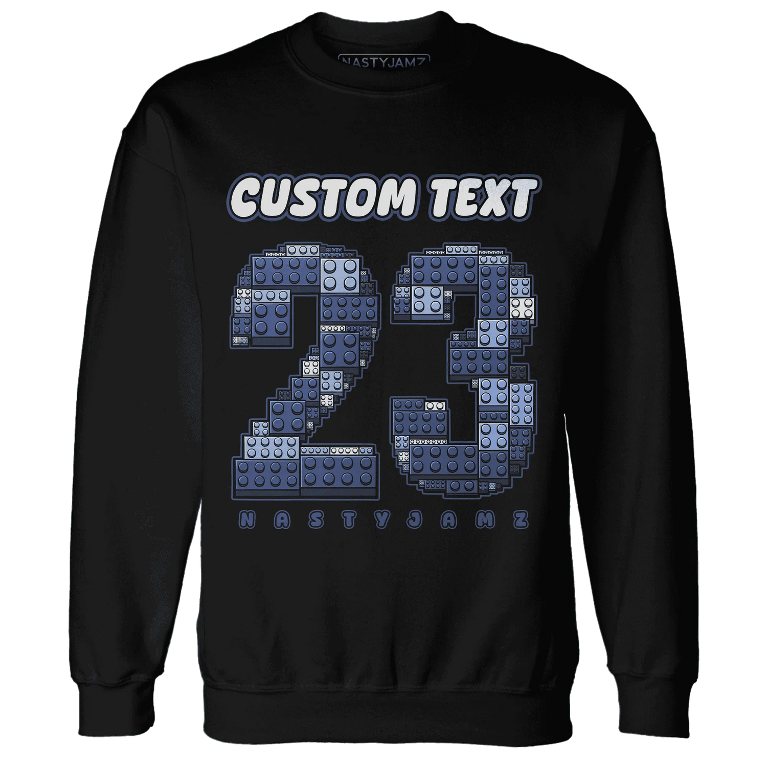Midnight-Navy-5s-Sweatshirt-Match-Number-23-Lego