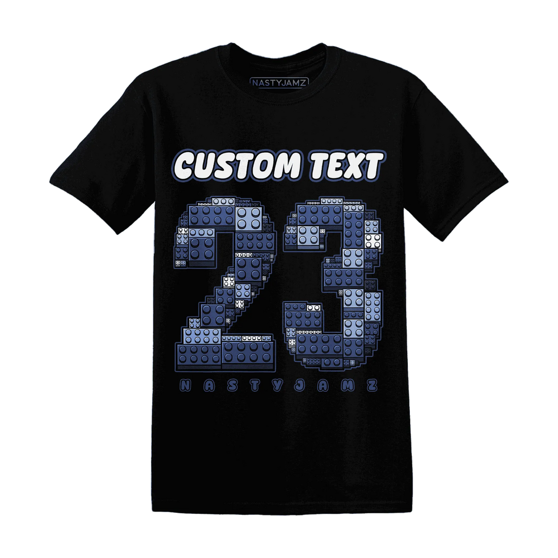 Midnight-Navy-5s-T-Shirt-Match-Number-23-Lego