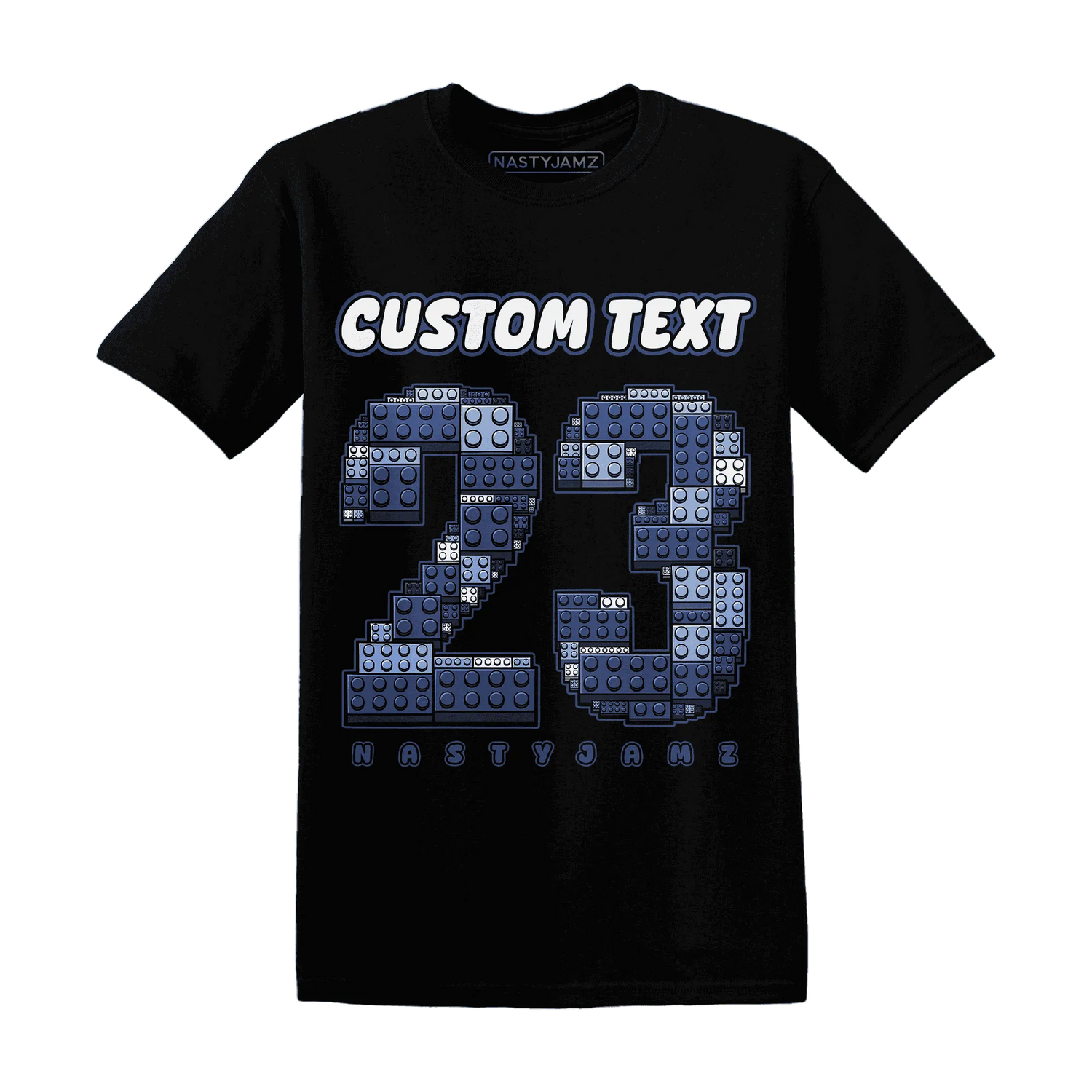 Midnight-Navy-5s-T-Shirt-Match-Number-23-Lego