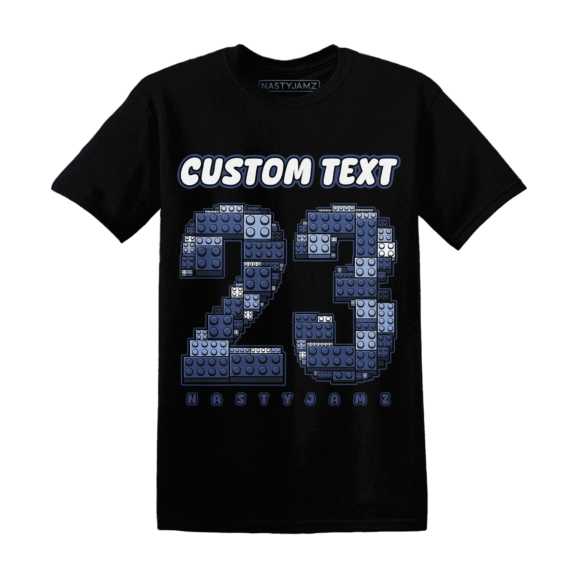 Midnight-Navy-5s-T-Shirt-Match-Number-23-Lego