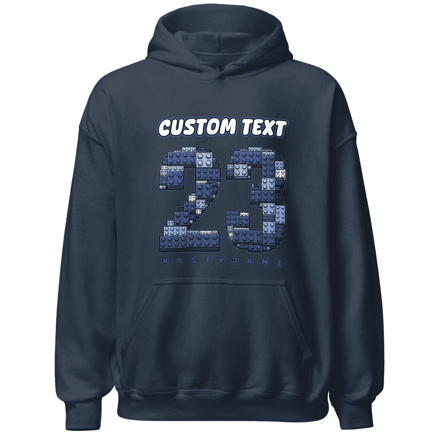 Midnight-Navy-5s-Hoodie-Match-Number-23-Lego